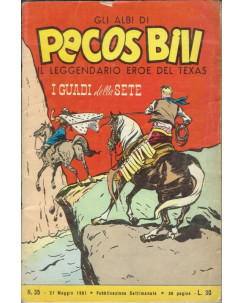 Gli albi di Pecos Bill n. 35 ed.Mondadori (A) FU07