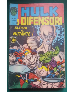 Hulk e i Difensori n.10 Alpha il mutante ed. Corno