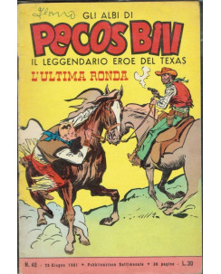 Gli albi di Pecos Bill n. 40 ed.Mondadori FU07