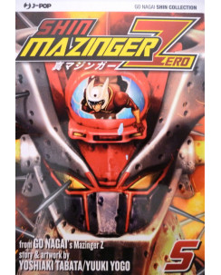 SHIN MAZINGER ZERO n. 5 di GO NAGAI ed. J-POP