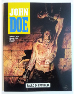 John Doe n.60 di Roberto Recchioni, Bartoli, Carnevale ed. Eura