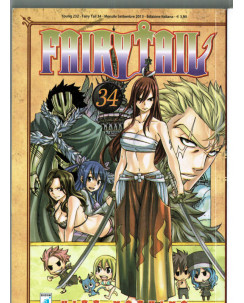 Fairy Tail 34 di Hiro MAshima ed.Star Comics
