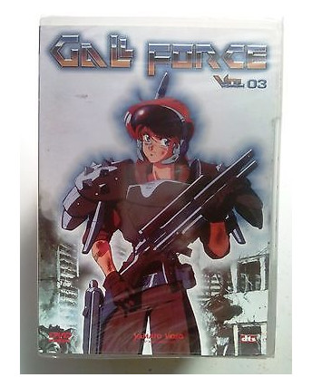 GALL FORCE Eternal Story vol. 3 - Yamato Video * DVD NUOVO! BLISTERATO!