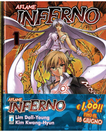 Aflame Inferno n. 1 ed.Star Comics sconto 50%