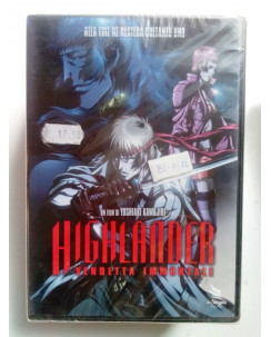 Highlander - Vendetta Immortale di Y. Kawajiri * DVD NUOVO!  BLISTERATO!