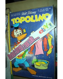 Topolino n.1171 ed.Walt Disney Mondadori 