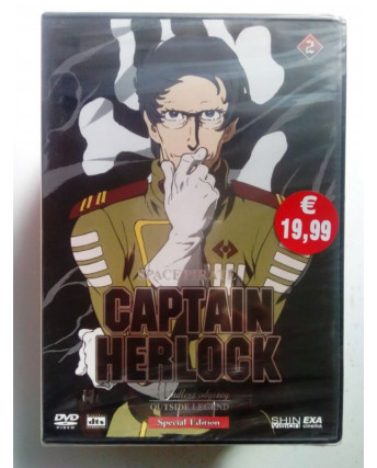 Captain Herlock The Endless Odyssey/Outside Legend vol. 2 * MA DVD NUOVO