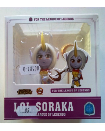 MINI FIGURE IN BOX - LOL LEAGUE OF LEGENDS N. 85 - SORAKA - NUOVO!!!