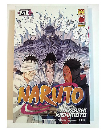 Naruto n.51 di Masashi Kishimoto - PRIMA EDIZIONE Planet Manga