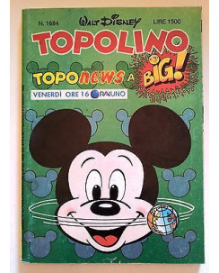 Topolino n.1684 * 6 marzo 1988 * Walt Disney - Mondadori