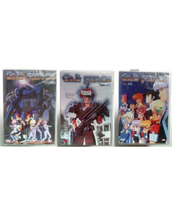 GALL FORCE Eternal Story vol. 1/3 Serie Completa - Yamato * DVD NUOVI BLISTERATI