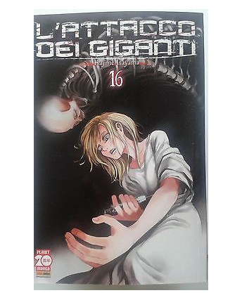 L'Attacco dei Giganti n.16 di Hajime Isayama - Prima Edizione Planet Manga