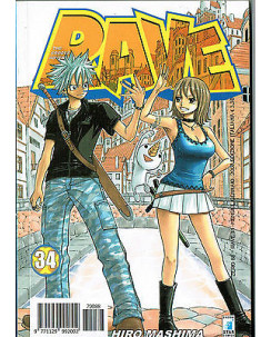 Rave 34 autore Fairy Tail Hiro Mashima ed.Star Comics