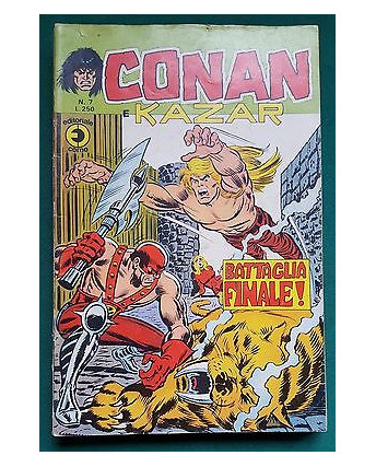 Conan e Kazar n. 7 * B * ed. Corno