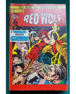 Gli Albi dei Super-Eroi n. 10 A.S.E. - Red Wolf n. 1 ed. Corno