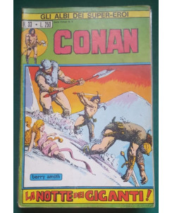 Gli Albi dei Super-Eroi n. 33 * A.S.E. - Conan n. 9 * ed. Corno