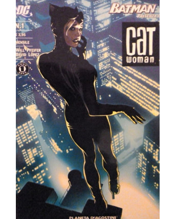 BATMAN PRESENTA n. 1 ( CAT WOMAN n.1 ) ed. DeAgostini