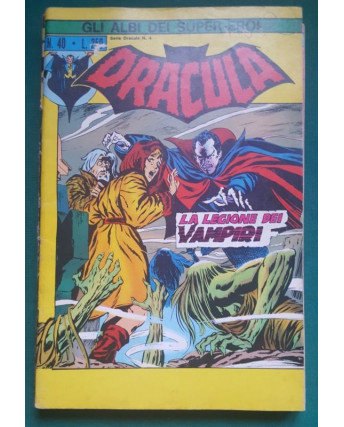 Gli Albi dei Super-Eroi n. 40 * A.S.E. - Dracula n. 4 * ed. Corno