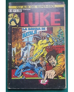 Gli albi dei super eroi n. 42 Luke n. 4 bomba di Natale di Lee ed. Corno