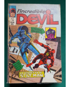 L'Incredibile Devil n. 21 la vendetta di Stilt Man ed. Corno