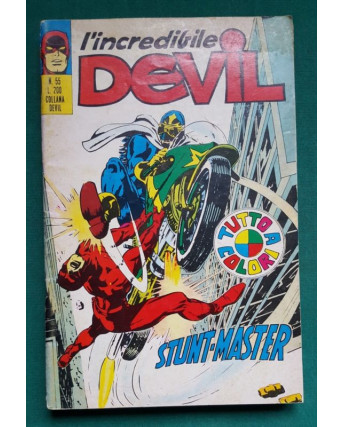L'Incredibile Devil n. 55 Stunt-Master ed. Corno