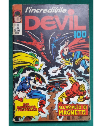L'Incredibile Devil n.100 * ed. Corno