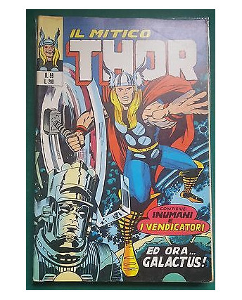 Thor n. 59 ed ora Galactus DI RESA ed. Corno