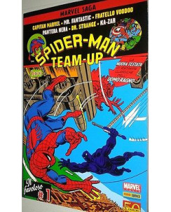 Marvel Saga Spiderman Uomo Ragno Team Up 1 di4 con COFANETTO ed.Panini