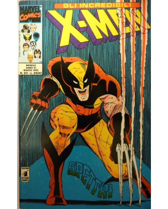 Gli Incredibili X Men n.   20 spettri ed. Star Comics