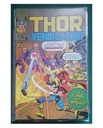 Thor n.161 la fine del mondo (Thor e i Vendicatori) ed. Corno
