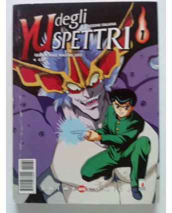 Yu degli Spettri Anime Comics n. 1 di Yoshihiro Togashi - ed. Star Comics