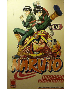 Naruto n.10 di Masashi Kishimoto - PRIMA EDIZIONE Planet Manga 1°ristampa
