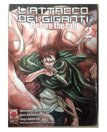 L'Attacco dei Giganti Before The Fall n. 2 di Hajime Isayama (Manga) PlanetManga