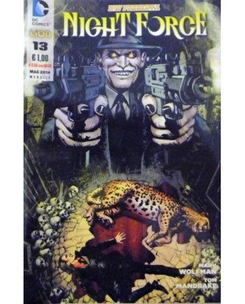 RW-Lion presenta n.13 ( Night Force n. 4 )  ed. LION COMICS