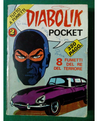 Diabolik Pocket n. 2 - Horror Pocket suppl. n. 11 1974 ed. Aster