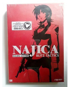 Najica Blitz Tatcics Deluxe Edition * OFFERTA * COFANETTO 4 DVD NUOVO BLISTERATO