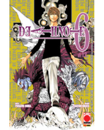 Death Note n. 6 di Tsugumi Ohba, Takeshi Obata - 4a rist. Planet Manga