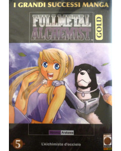 Fullmetal Alchemist Gold Deluxe n. 5 di Hiromu Arakawa ed. Panini