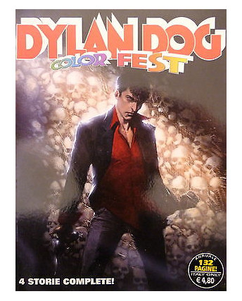Dylan Dog COLOR FEST n. 1 copertina di Gabriele Dell'Otto ed. Bonelli