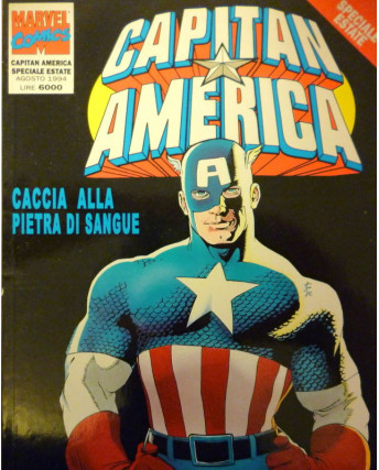 Capitan America spec. estate caccia pietra di sangue ed. Marvel Comics SU50
