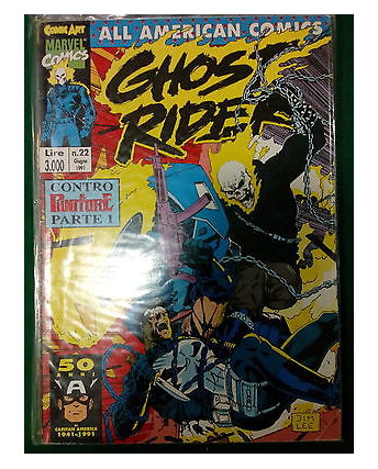 All American Comics n.22 Ghost Rider contro Punitore - Comic Art