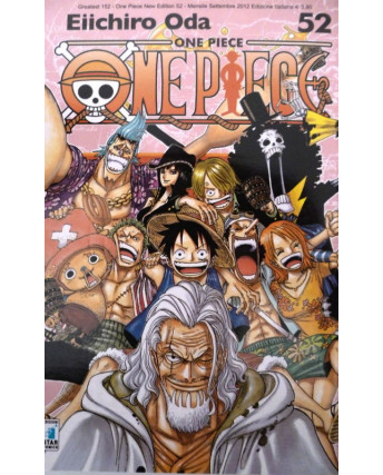 One Piece New Edition  52 di Eiichiro Oda NUOVO ed. Star Comics