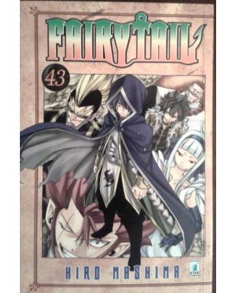 Fairy Tail 43 di Hiro MAshima ed.Star Comics