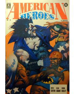 AMERICAN HEROES n. 3- LOBO / EROI DC ed. PLAY PRESS