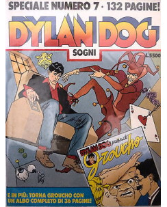 Dylan Dog SPECIALE n. 7 " Sogni " + albo " Groucho " BLISTERATO ed. Bonelli