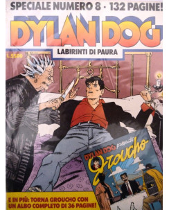 Dylan Dog SPECIALE n. 8 " Labirinti di paura  "+"Groucho" BLISTERATO ed. Bonelli