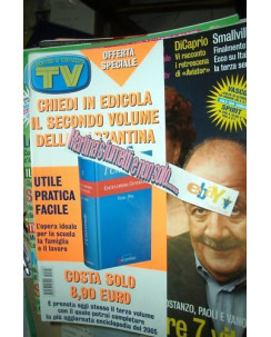 Tv Sorrisi e Canzoni 2005 n. 4:Vasco Rossi Muniz DiCapr