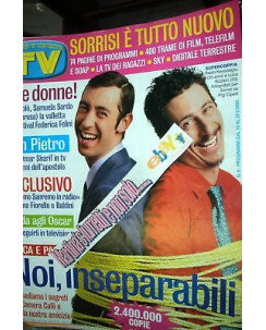 Tv Sorrisi e Canzoni  8 feb. 2005 Luca e Paolo Fiorello ed. Mondadori R02