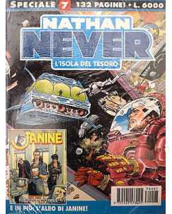 Nathan Never SPECIALE n. 7 " L'isola del tesoro " ed. Bonelli + albetto