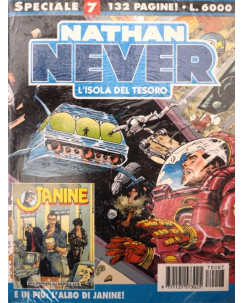 Nathan Never SPECIALE n. 7 " L'isola del tesoro " ed. Bonelli BLISTERATO+albetto